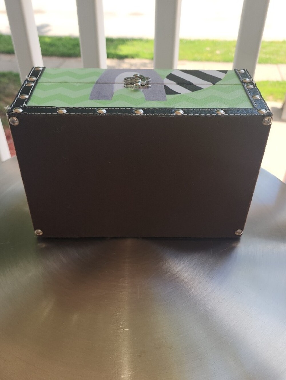 Children's Raccoon Storage Box - Green - Picture 7 of 8